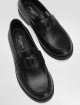 Чорні туфлі DOLCE&GABBANA KIDS зі шкіри: фото 4 - Invogue
