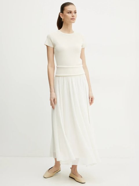 Белая юбка Marella длинная: фото 1 - Invogue
