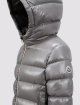 Сірий пуховик Moncler короткий: фото 4 - Invogue