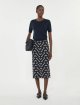 Темно-синя спідниця WEEKEND MAX MARA з віскози: фото 1 - Invogue