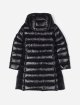 Чорне пальто MONCLER ENFANT : фото 2 - Invogue
