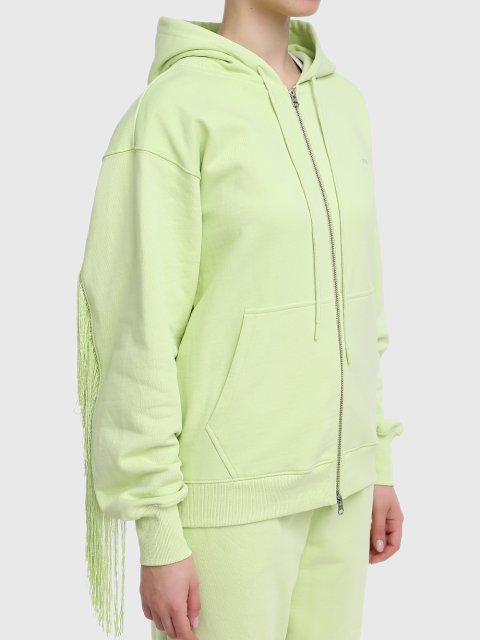 Зелёная кофта PUSHBUTTON: фото 2 - Invogue