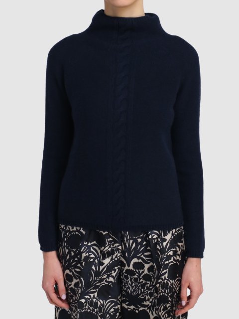 Синий свитер MAX MARA: фото 3 - Invogue