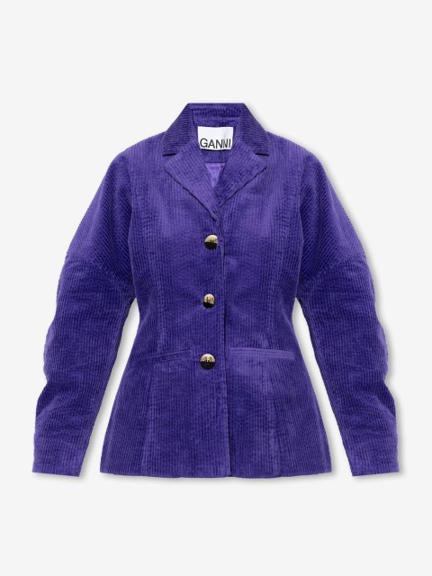 Фіолетовий жакет GANNI : фото - Invogue