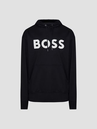 Черное худи BOSS: фото - Invogue