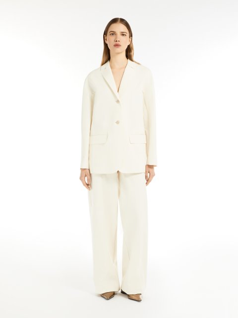 Білий жакет Max Mara однобортний: фото 1 - Invogue