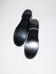 Черные лоферы Acne Studios из кожи: фото 4 - Invogue