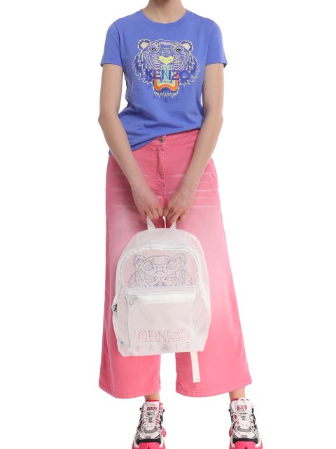 Белый рюкзак KENZO: фото 3 - Invogue