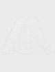 Біла сорочка EMPORIO ARMANI KIDS з бавовни: фото 2 - Invogue