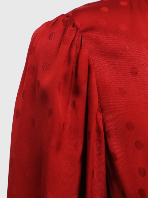 Красное платье MAX&CO: фото 5 - Invogue