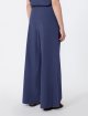 Темно-синие брюки Weekend Max Mara из хлопка: фото 3 - Invogue