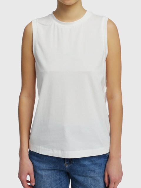 Белый топ MARELLA: фото 3 - Invogue