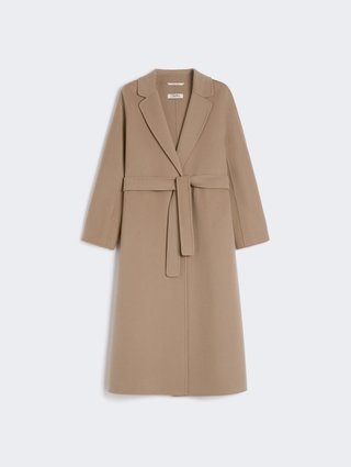 Сіре пальто MAX MARA з вовни: фото - Invogue