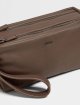 Коричневе портмоне ZEGNA зі шкіри: фото 3 - Invogue