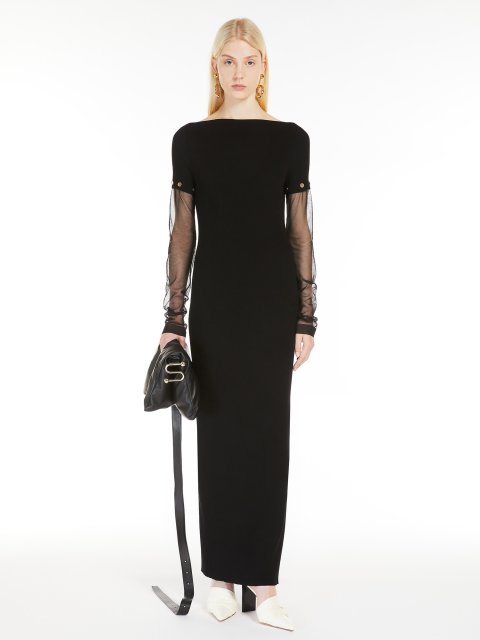 Чорна сукня Sportmax довга: фото 1 - Invogue