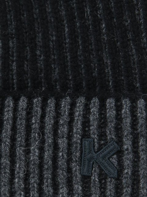 Серая шапка KENZO: фото 2 - Invogue