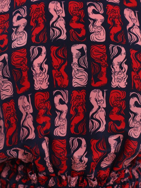 Синее платье KENZO: фото 7 - Invogue