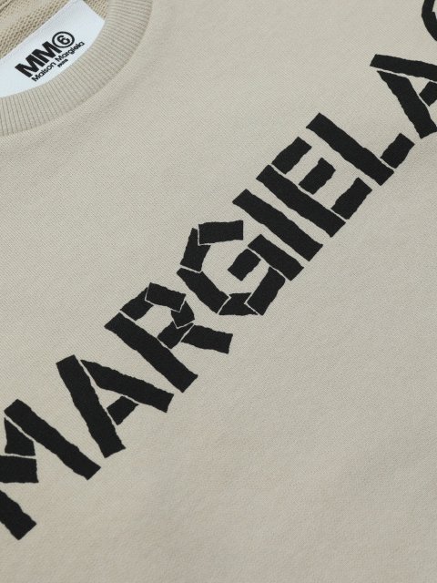 Бежева кофта MM6 MAISON MARGIELA KIDS : фото 2 - Invogue