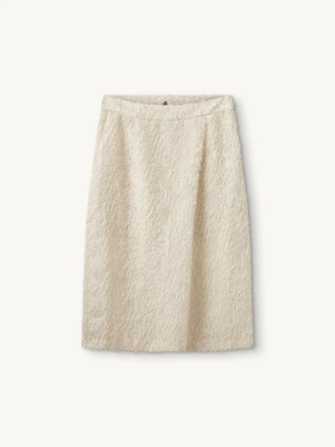 Кремовая юбка The Garment миди: фото - Invogue