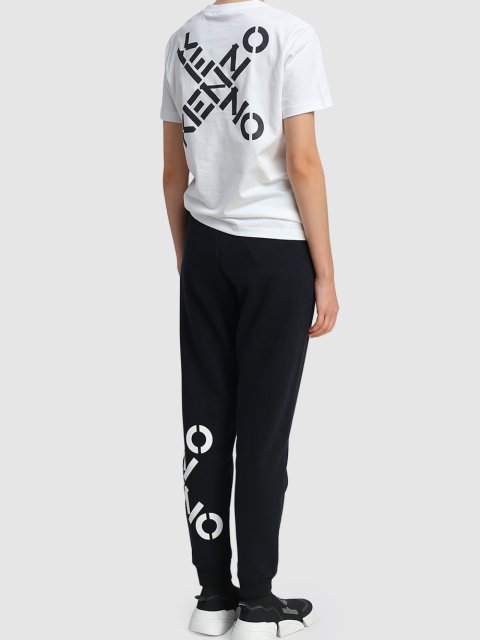 Белая футболка KENZO: фото 2 - Invogue