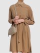 Бежевое платье MAX MARA: фото 3 - Invogue