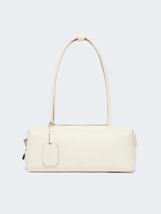 Біла сумка MAX MARA шкіряна: фото - Invogue