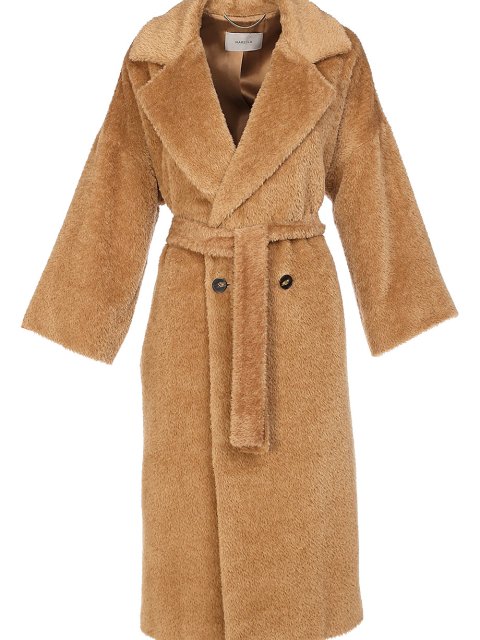 Желтое пальто MARELLA: фото - Invogue