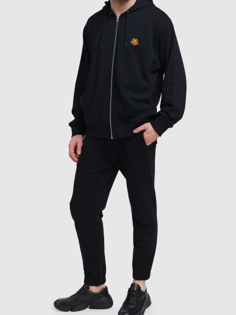 Чёрные брюки KENZO: фото 1 - Invogue