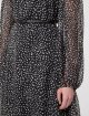 Чорна сукня MAX MARA з шовкового шифону: фото 4 - Invogue