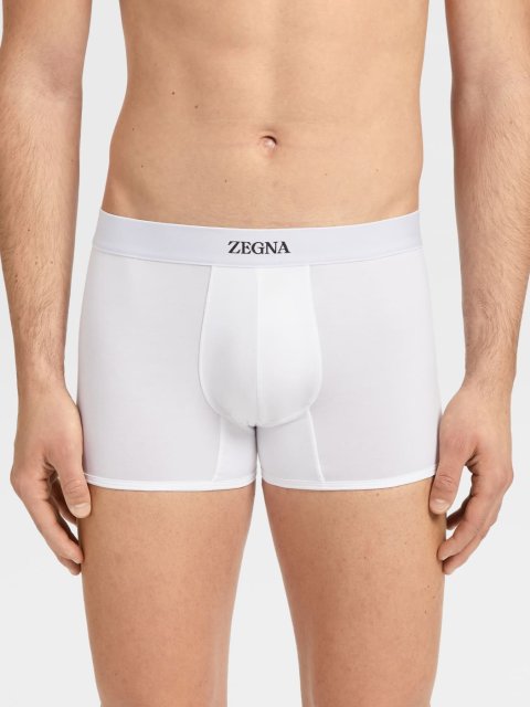 Білі боксери ZEGNA : фото 1 - Invogue