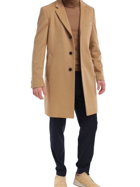 Тёмно-синие брюки BOSS: фото 1 - Invogue