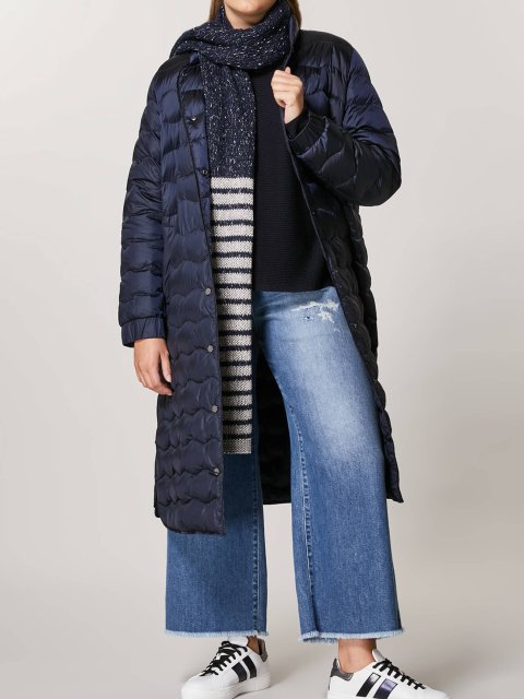 Тёмно-синяя куртка PERSONA: фото 3 - Invogue