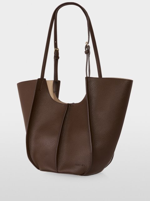 Коричнева сумка MARC CAIN з екошкіри: фото 2 - Invogue