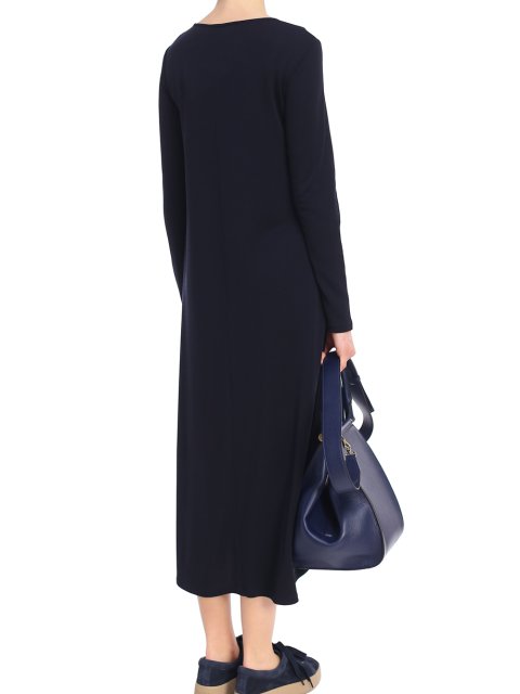 Синее платье MAX MARA: фото 4 - Invogue