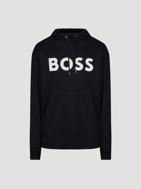 Черное худи BOSS: фото - Invogue