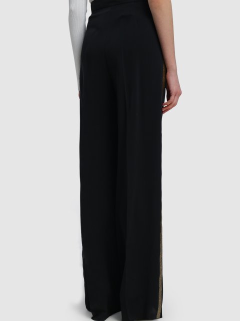 Чёрные брюки MAX MARA: фото 3 - Invogue