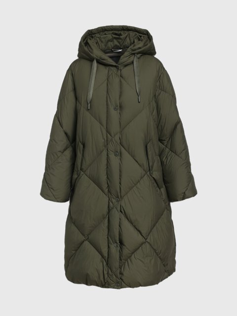 Зеленое пальто WEEKEND MAX MARA: фото - Invogue