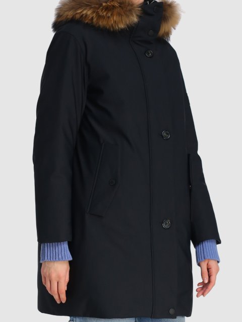 Чорне пальто WEEKEND MAX MARA : фото 3 - Invogue