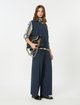 Темно-сині брюки Weekend Max Mara з віскози: фото 1 - Invogue