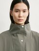 Куртка цвета хаки Toteme из хлопка и полиамида: фото 6 - Invogue