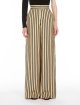 Брюки у смужку Max Mara з льону та бавовни: фото 2 - Invogue