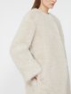 Кремова шуба MAX MARA : фото 4 - Invogue