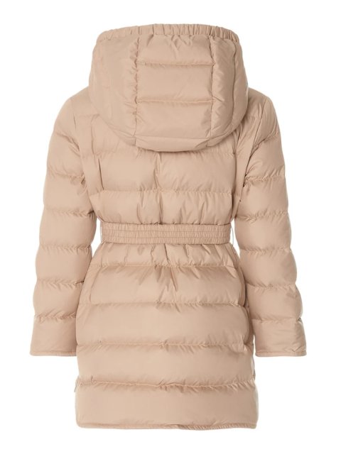 Бежеве пальто MONCLER ENFANT : фото 2 - Invogue