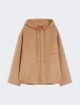 Темно-бежеве пальто MAX MARA з вовни, кашеміру та шовку: фото - Invogue