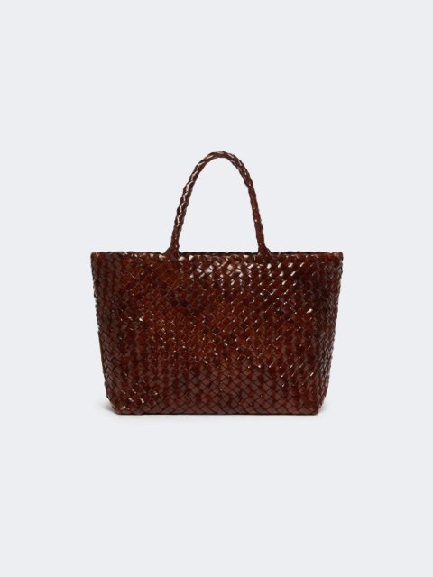 Коричневая сумка Weekend Accessories из кожи: фото - Invogue