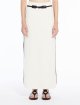 Молочная юбка Max Mara с разрезами: фото 1 - Invogue