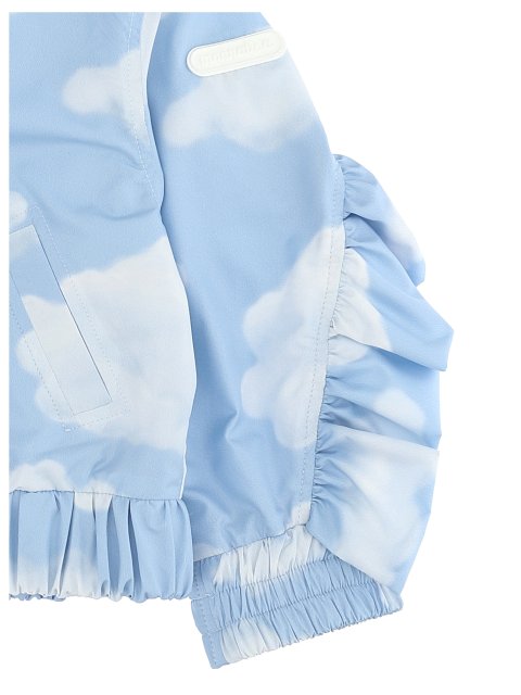 Голубая куртка MONNALISA: фото 2 - Invogue