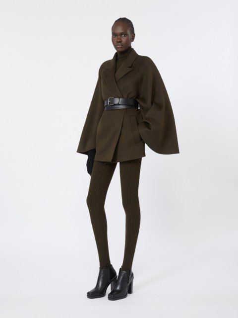 Темно-коричневе пальто MAX MARA з вовни: фото 1 - Invogue