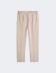 Бежевые брюки Max Mara: фото 1 - Invogue