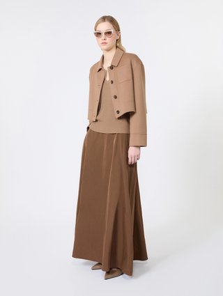 Темно-бежевый жилет Max Mara из шерсти: фото 1 - Invogue